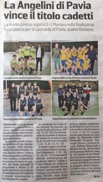 Articolo Provincia Pavese